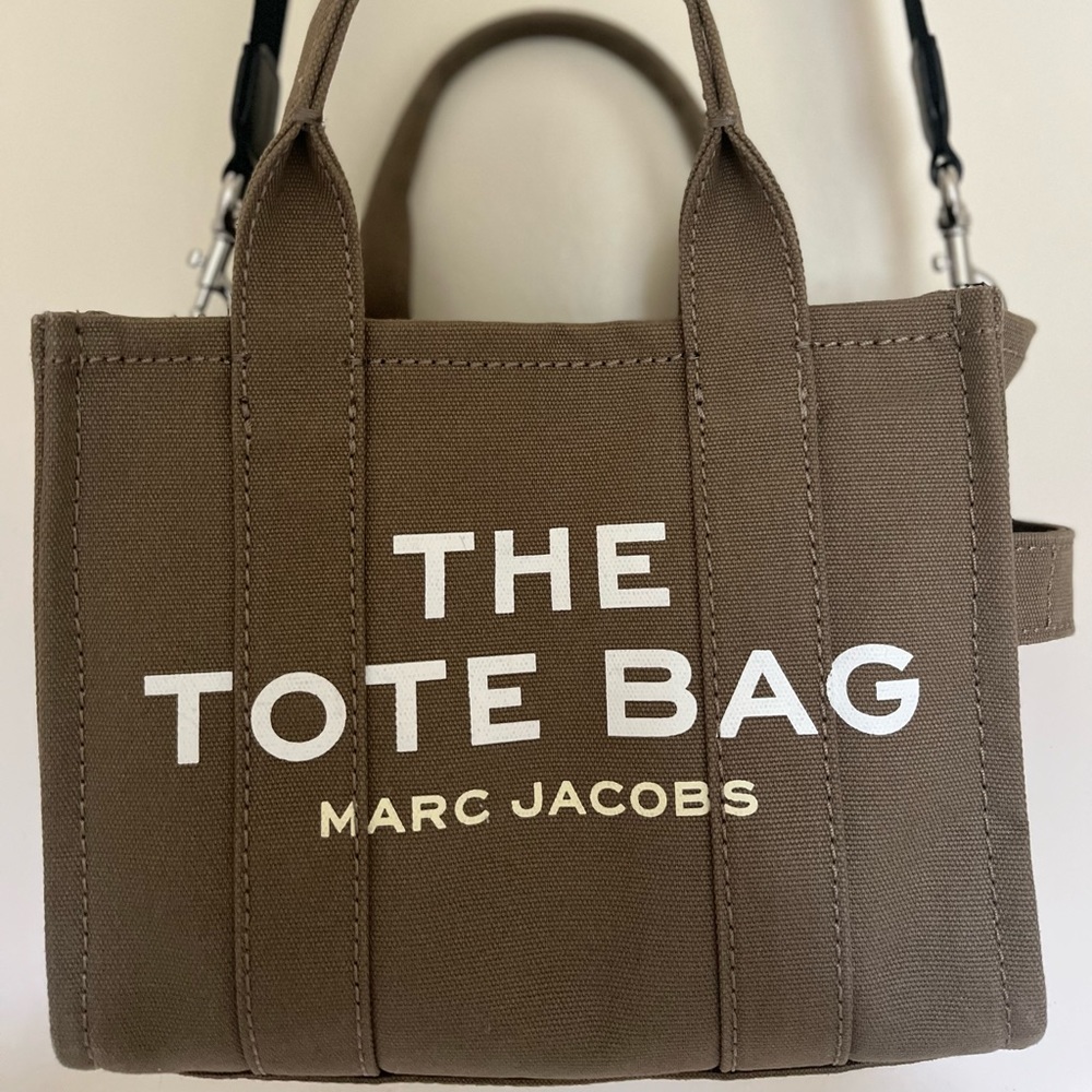 slate green Marc Jacobs Tote Bag